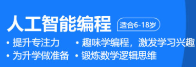 合肥少儿编程人工智能培训课程